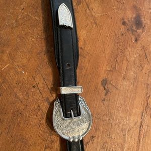 John Fluevog Double Buckle Belt